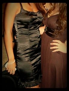 Morgan and Co. Satin Dress